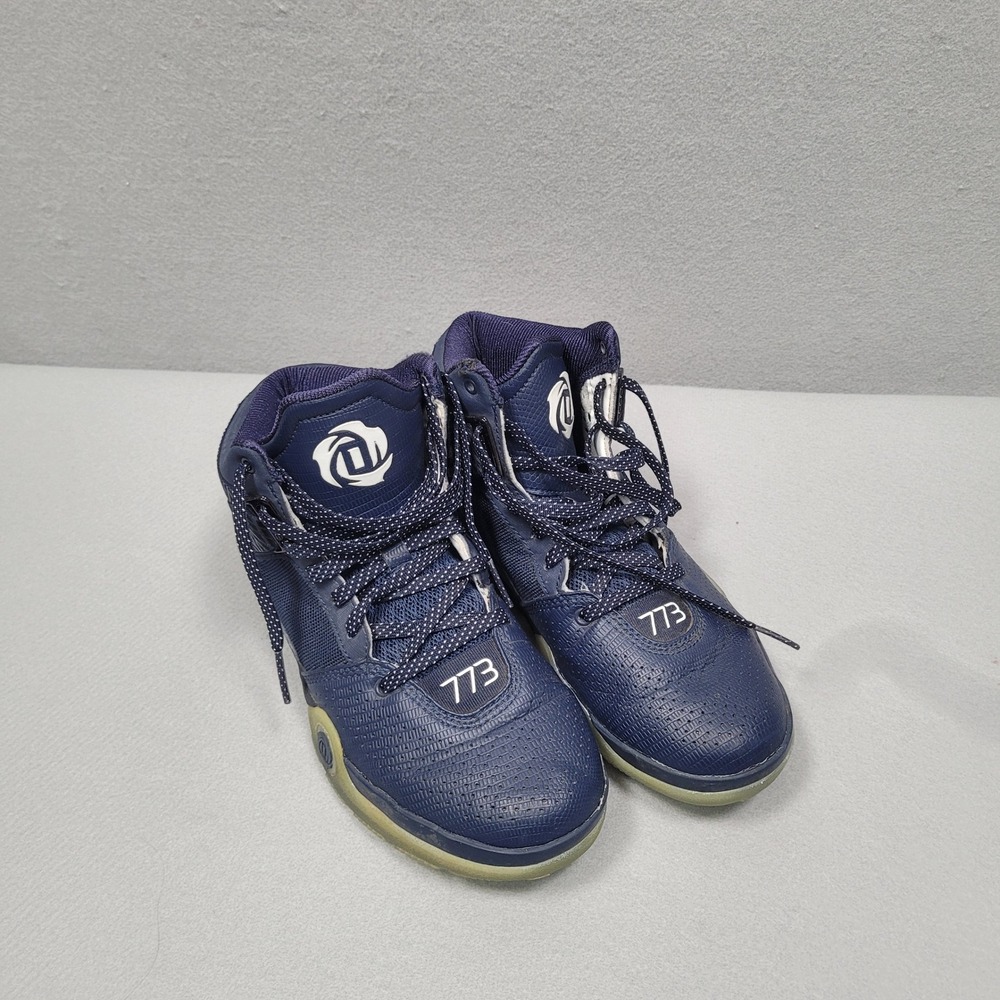 Adidas D Rose 773 IV Basketball Shoes Navy Blue D69428 Mens Size 6